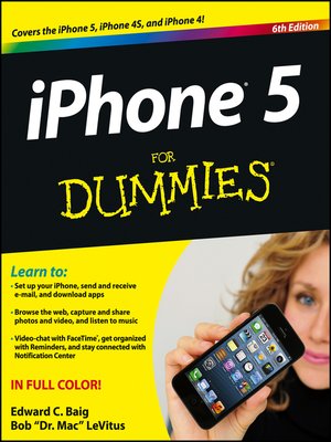cover image of iPhone 5 For Dummies